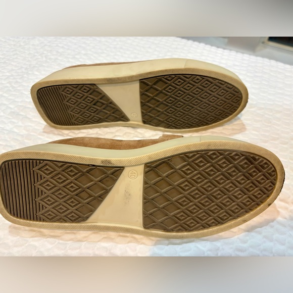SOFTWAVES Suede Loafers Sz 40 (9-9.5) Women’s GUC Crazy Comfort & Gorgeous! 🤎🌟 - Picture 6 of 9